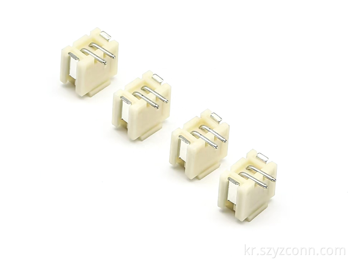 ZH1.5mm Pitch Wafer Vertical SMT Pin header Connector 2P